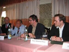 v.l.n.r. Lothar Binding, Manfred Wernz, Sebastian Barnert und Klaus-Henning Kluge. Nicht im Bild: Julia Achtstätter